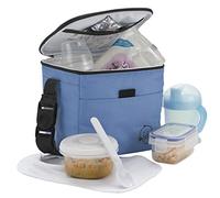 Polar Gear Bolsa térmica DNC UK para niños pequeños profesional de color azul pastel en poliéster, con hielo reutilizable.