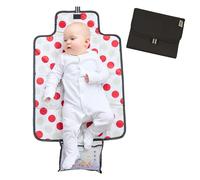 Polar Gear Cambiador de bolsos para niños sin BPA, lavable y reutilizable con bolsillo y cierre de velcro, plegable