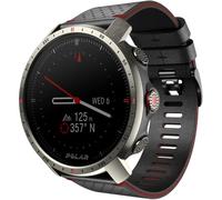 Reloj deportivo - Polar Grit X Pro, Titan, 22 mm, 1.2", BT, Resistencia al agua WR100, GPS, 100 h