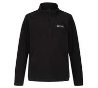 Regatta Forro Polar Hot Shot II con Media Cremallera Fleece, Unisex niños, Black/Black, 13 yr
