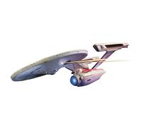 Polar Lights U.S.S 1:1000 EE.UU. Enterprise NCC-1701-Refit-Wrath of Khan Edition, Color Gris (Round 2,LLC POL974)