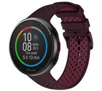 Polar Pacer Pro Reloj De Running con GPS, Diseño Ligero, Nuevo Programa De Entrenamiento De Running Y De Recuperación, Pulsómetro, Pantalla con Mejor Contraste, Controles De Música, S/L, Burdeos