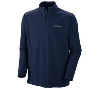 Columbia Klamath Range 2 Half Zip, Sudadera De Forro Polar Hombre, Azul (Collegiate Navy/Legacy Twill), XL
