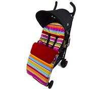 Polar pattern saco/Cosy Toes Compatible con Quinny Candy rojo