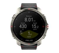 Polar Grit X Pro Titan - Outdoor Multisport GPS Watch - Durabilidad Militar, Cristal de Zafiro, FC en la Muñeca, Batería de Larga Duración, Orientación, para Deportes al Aire Libre, Trail Running