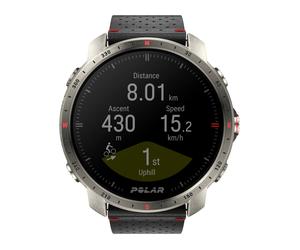 Polar - Relojes pulsómetro - Grit X Pro Titan de Titanio - Negro Negro one size