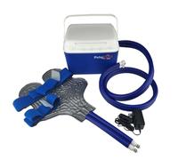 Polar Sport - Máquina de terapia fría - Sistema de circulación de agua helada con almohadilla fría ajustable grande para dolor en la rodilla, hombro, tobillo, cuello y recuperación después de la