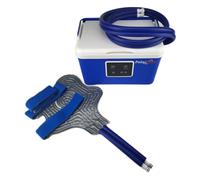 Polar Sport - Máquina de terapia fría - Sistema de circulación de agua helada con almohadilla fría ajustable grande para dolor en la rodilla, hombro, tobillo, cuello y recuperación después de la