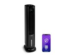 Polar Tower Smart 7 L 330 m3/h Climatizador evaporativo Negro