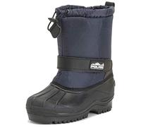 Polar Unisexo Niños Ponerse Cordón Cierre Nylon Nieve Lluvia Botas De Piel - NAV37 - AYC0159 Marina