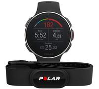 Polar Vantage V Titan HR Reloj Premium con GPS y Frecuencia Cardíaca, Caja de Titanio. Sensor H10, Multideporte y Perfil de Triatlón, Potencia de Running, Batería Ultra Larga, WR50m,M/L, Negro y Rojo