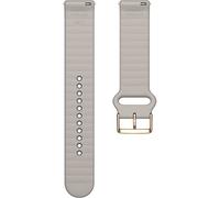 Polar Wristband (Compatible with Unite, Ignite and Pacer Series) Pulsera de 20 mm, Unisex Adulto, Greige, S-L, 20mm