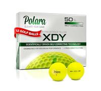 Polara Golf XD - Pelotas de Golf (12 Unidades), Color Amarillo Extra Distancia, Reduce los Ganchos y rodajas hasta un 50%