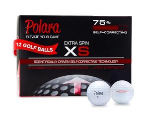 Polara Ultimate Recto XS Auto corrección 3 Piezas Pelotas de Golf (1 docena)