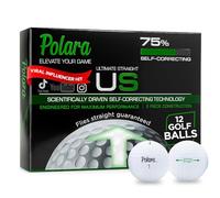 Polara Ultimate Straight Self Correcting 2 Piezas Golf Balls (1 Dozen)