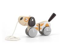 PolarB Perro con Cordones Andadores Ayuda Andador Juguete de Madera Niño Cuerda de Madera Caminar Correr