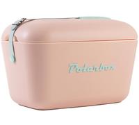 Polarbox Mini Nevera Portatil Vintage de 12L, con Asa Ajustable, para Playa, Picnic y Camping