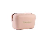 Polarbox Nevera clásica bolsa nevera retro vintage camping picnic playa 20L nude/marrón