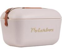 Polarbox Nevera CoolerBag 20L Perla Gold - Pop con Asa Marrón