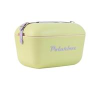 Polarbox Nevera CoolerBag 20L Verde Lima - Pop con Asa Malva