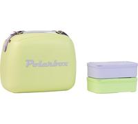 Polarbox Nevera Lunchbox 6L Verde Pop detalles azul
