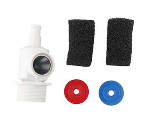 Polaris - Conector de montaje en pared, pieza de repuesto UWF 9-100-9001 para limpiador de piscina Zodiac 180 280 380 480 3900, color blanco