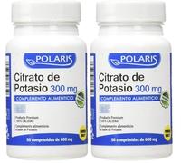 Polaris Potasio Citrato 300Mg. 50Comp 1 Unidad 200 g (Paquete de 2)