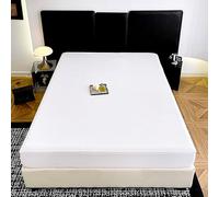 Polaristar-Protector colchón 180 x 200 x 25cm Impermeable de Microfibra Suave, Transpirable, Ajustable con elástico, Funda Protectora antiácaros