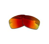 Polarized Replacement Lens fit Oakley (4+1) 2 Fives Squared/Fives Squared Asian Fit(AF OO9214 Sunglass-Anti-Scratch|Impact-Resistant|Perfectly Fit(1.5MM-Red-Polarized)