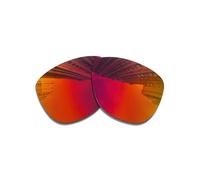 Polarized Replacement Lens fit Oakley Frogskins OO9013 | Frogskins Asain Fit(AF) OO9245 Sunglass-Anti-Scratch|Impact-Resistant|Perfectly Fit(1.5MM-Dark Red-Polarized)