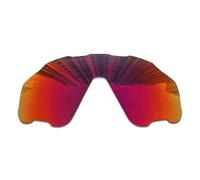 Polarized Replacement Lens fit Oakley Jaw-breaker OO9290/Jaw-breaker Asian Fit OO9270 Sunglass-Anti-Scratch|Impact-Resistant|Perfectly Fit(1.5MM-Dark Red-Polarized)
