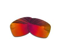Polarized Replacement Lens fit Oakley Jupiter Squared OO9135 / Jupiter Squared LX OO2040 /Jupiter Carbon OO9220 Sunglass-Anti-Scratch|Impact-Resistant|Perfectly Fit(1.5MM-Dark Red-Polarized)
