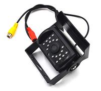 PolarLander Cámara Impermeable Universal de la cámara de la cámara de la Vista Posterior del Coche de la Prenda Impermeable Heavy Duty 18 LED visión Nocturna IR 12V 24V