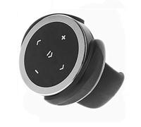 PolarLander Coche Bluetooth inalámbrico Controlador Remoto Teléfono Coche Kit Volante Controlador Remoto Receptor CR2032 batería para iOS Android