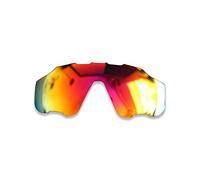POLARLENS Lentes de repuesto para Oakley Jawbreaker - Compatibles con gafas de sol Oakley Jawbreaker (rojo fuego)