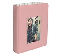 Polaroid 64-Álbum de Fotos de Bolsillo con Cubierta para Papel de Foto 2x3 (Snap, Zip, Z2300) - Rosa