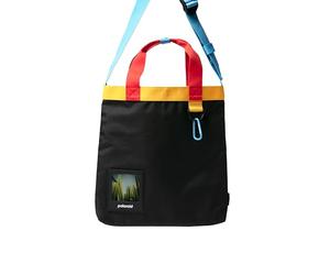 Polaroid Bolsa reciclada Ripstop, Color Negro y Multicolor