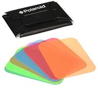 Polaroid Difusor Universal de Gel Suave (Azul, Rojo, Verde, ámbar, Amarillo y Rosa Gel) para Canon EOS, Nikon, Olympus, Pentax, Sony, Sigma, y Otras Unidades de Flash Externo.