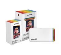 Polaroid Bundle Hi-Print+Paper - 2nd Generation - Bluetooth Connected 2x3 Pocket Photo, Dye-Sub Printer, Blanco, Impresora y película