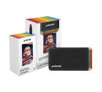 Polaroid Bundle Hi-Print+Paper - 2nd Generation - Bluetooth Connected 2x3 Pocket Photo, Dye-Sub Printer, Negro, Impresora y película