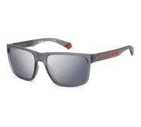POLAROID PLD 2157/S Gafas de Sol, Matte Grey, 57 para Hombre