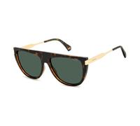 Polaroid gafas de sol pld 6221/s/x havana (green polarized) 57/140/16