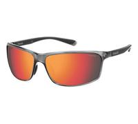 Polaroid Gafas de Sol PLD 7036/S Grey/Green Red 63/14/130 unisex