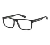 Polaroid Unisex Polaroid PLD D532 003 Monturas ópticas Poliamida biológica Negro Cuadrada