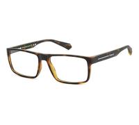 Polaroid GAFAS DE VISTA PLD D532 MATTE HAVANA 57/140/17 UNISEX ADULTO ECO POLYAMIDE