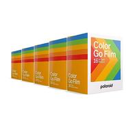 Polaroid Go Color Film - 80 Fotos - 5 Paquetes Dobles de película a Granel (6205) - Solo Compatible con cámara Polaroid Go, Multicolores (Película de Color), 10 Pack (80 Fotos)