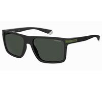 Polaroid Hombre PLD 2098/S 7ZJ/M9 Gafas de sol Plástico Negro Gris Cuadrada