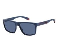 Polaroid Hombre PLD 2149/S PJP/C3 Gafas de sol Policarbonato Azul Azul Cuadrada Polarizado