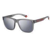 Polaroid Hombre PLD 2155/S RIW/EX Gafas de sol Policarbonato Gris Gris Cuadrada Polarizado Espejo