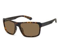 Polaroid Hombre PLD 2158/S HGC/SP Gafas de sol Policarbonato la Habana Marrón Geométrico Polarizado